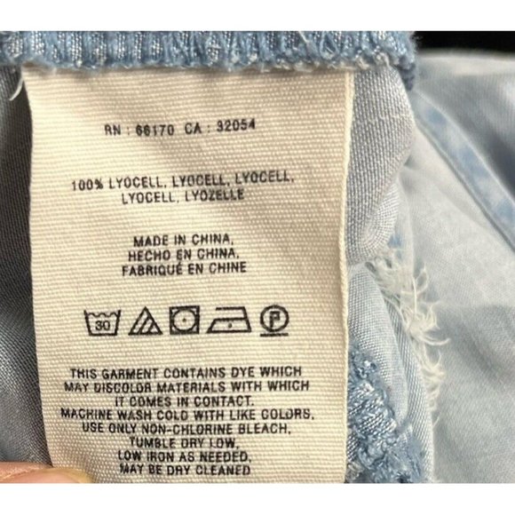 Hei Hei  Women OVERALL Pants Size SP Color Blue LIGHT WASH - Picture 10 of 12